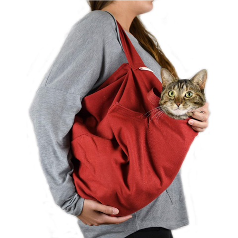  Cat-in-the-Bag Cozy Comfort Carrier - Large Caramel