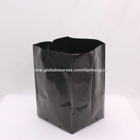 sacs en plastique noirs pour pépinière sacs de plantation de