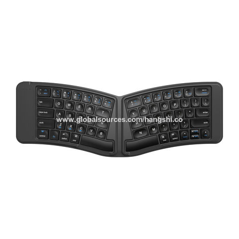 Teclado Bluetooth dobrável ergonômico universal for sale at factory direct price