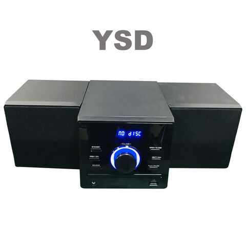 ISO-zertifiziertes Micro-Combo-DVD-Lautsprechersystem mit 20-W-Lautsprecher, unterstützt Bluetooth/USB/AUX/FM/Kopfhörer for sale at factory direct price