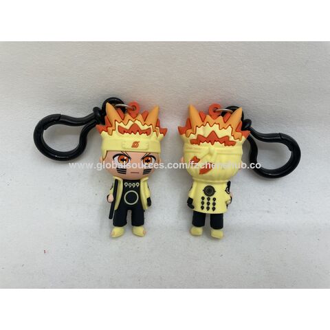 Cartoon Pendant Set PVC Doll Uchiha Sasuke Anime Keychain - China Keychain,  Personalized Custom