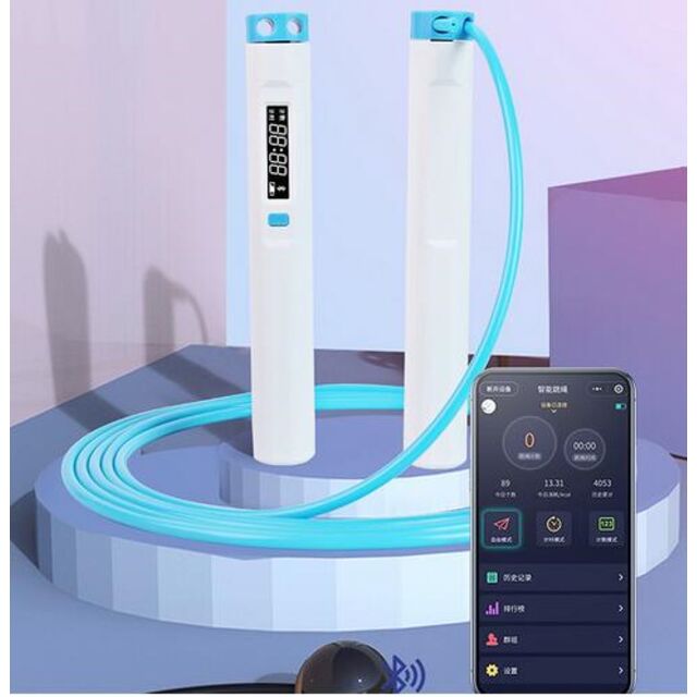 2023 Nueva Cuerda de Saltar Inteligente Bluetooth TS06 con Applet, Inalámbrica, Fitness, Pérdida de Peso, para Estudiantes de Secundaria, Contador for sale at factory direct price