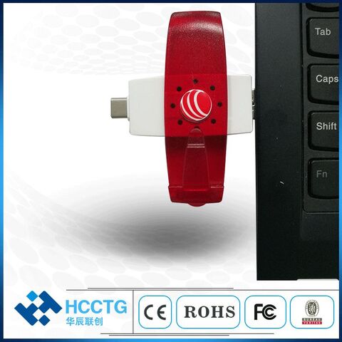 ACR122U NFC RFID 13.56MHz Contactless Smart Card Reader Writer w/USB Cable,  SDK, 5X Writable IC Card (No Software)