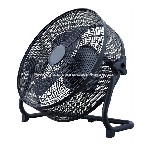 Ventilateur de Circulation D'Air Mural pour Appareil MéNager TéLéCommandé  Rechargeable avec Lampe à LED Ventilateur