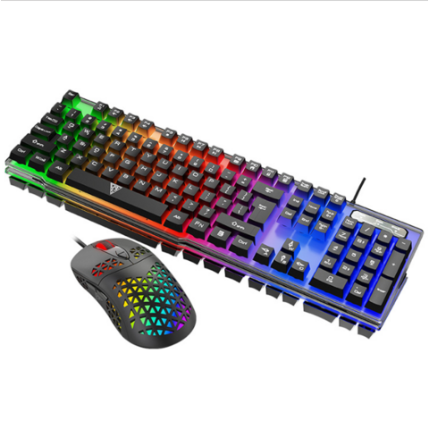 Buy Wholesale China Rgb Wired Gaming Keyboard And Mouse Combo For