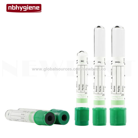 Buy Wholesale China Green Top Lithium Heparin Blood Collection Tube ...