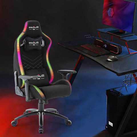 Buy Wholesale China Custom Logo Gamer Racing Computer Led Light Gaming  Chair Rgb Ergonomic Swivel Gaming Chair & Gaming Chair at USD 75