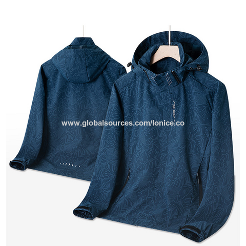 Winddichte Herrenjacken, Fitnessjacke für Sport, wasserdichtes Oberteil, kundenspezifische Jacke for sale at factory direct price