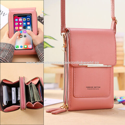 Ladies Pink Soft Leather Attractive Clutch Easy to Carry in Hand :  Amazon.in: Fashion