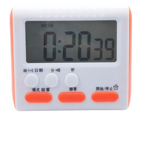 Cronómetro reloj temporizador cronómetro reloj reloj, naranja