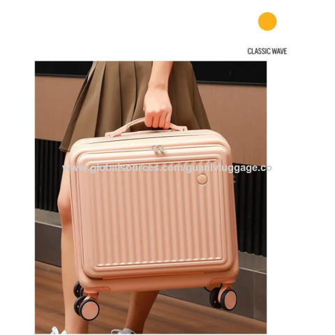 New Fashion Lightweight Pc Luggage Trolley Suitcase 16 18 Inch Travel