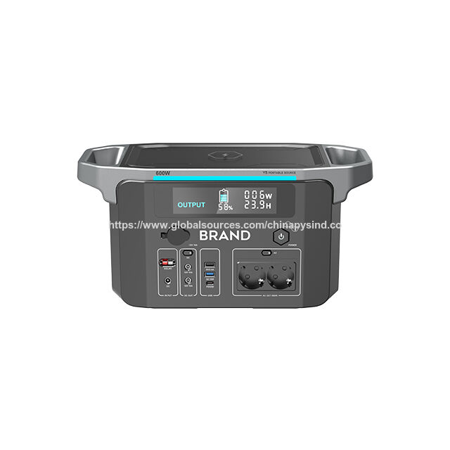 Station d'énergie portable légère de 600W