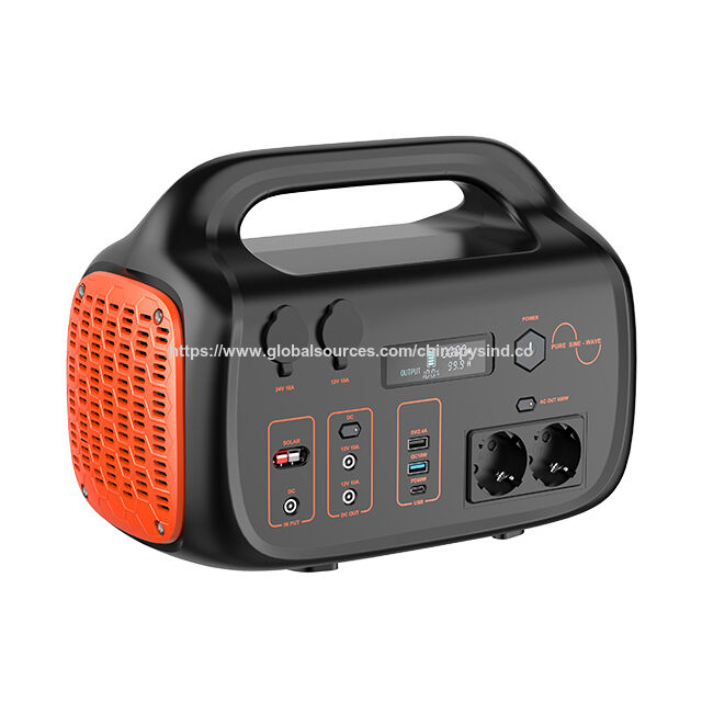 Station d'Énergie Portable 600W avec Haut-parleur