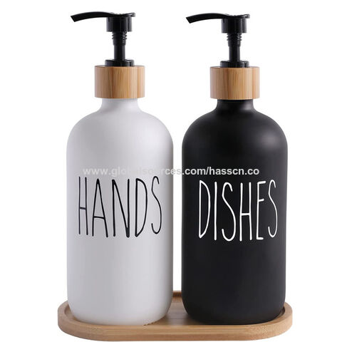 Buy Wholesale China Large Size Bottle Soap Dispensers For Kitchen Dish Soap,  Bathroom Soap, Essential Oil Clear & Soap Dispensers at USD 0.72