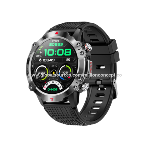 Buy Wholesale China 3atm Waterproof Sports Smart Watch Outdoor Ip68 Smartwatch Strong Glass Anti ...