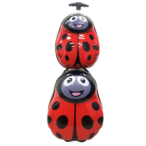 Maleta Infantil con Ruedas y Carcasa Dura para Niños, Equipaje de Viaje Escolar con Diseño de Dibujos Animados