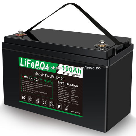 Wholesale 12.8v 100ah Lifepo4 Battery
