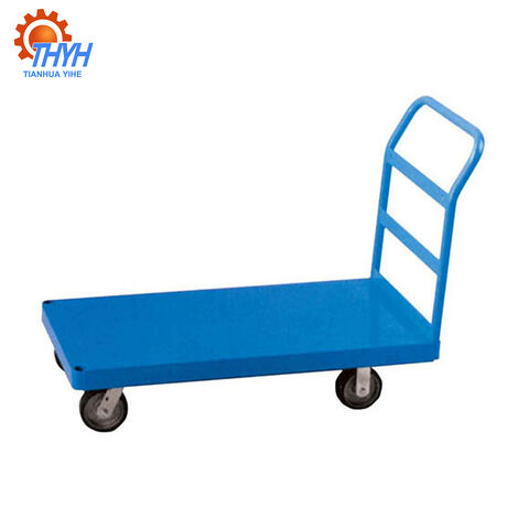 Metal Handcart Trolley Dolly Wheel Barrow Hand Barrow Cart