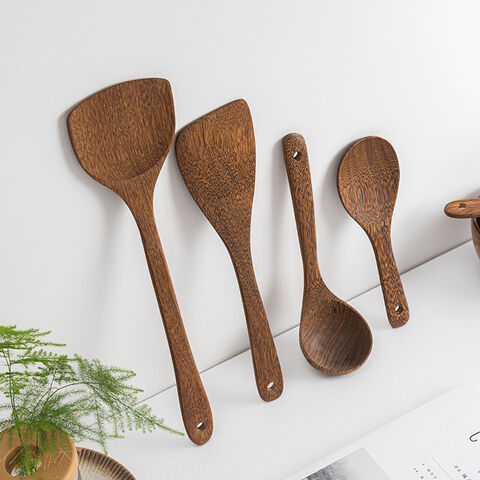 Buy Wholesale China Wooden Spoons For Cooking,natural Teak Wooden ...