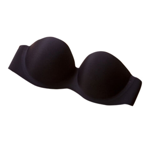 Buy Wholesale China Miss Double-inflatable Invisible Half Cup Bra, Oem  Orders Welcomed & Half Cup Bra