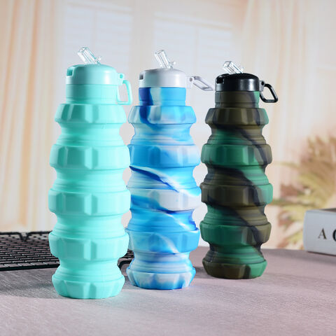 Buy Wholesale China Custom Logo Bpa Free Grenade Silicone Collapsible ...