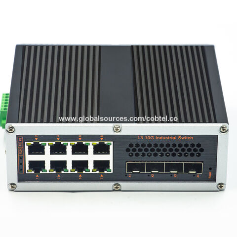 Industrial Layer 3 10G Ethernet Switch, Network Switch & Media Converter  Manufacturer