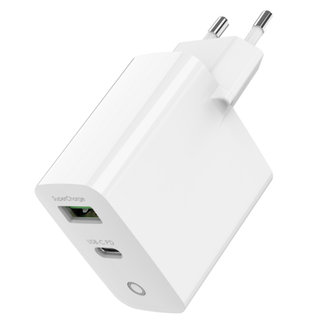 Buy Wholesale China 38w Usb-c Fast Charging Wall Charger, Dual Ports ...