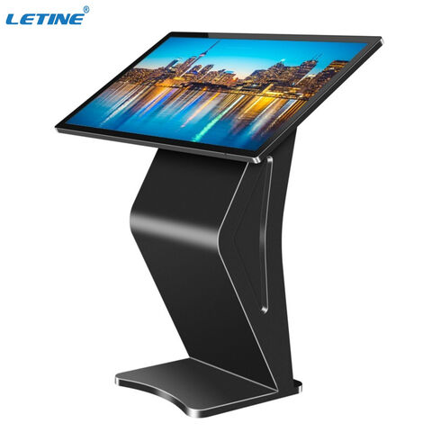 Buy Wholesale China Floor Standing Vertical Interactive Totem Lcd Kiosk ...