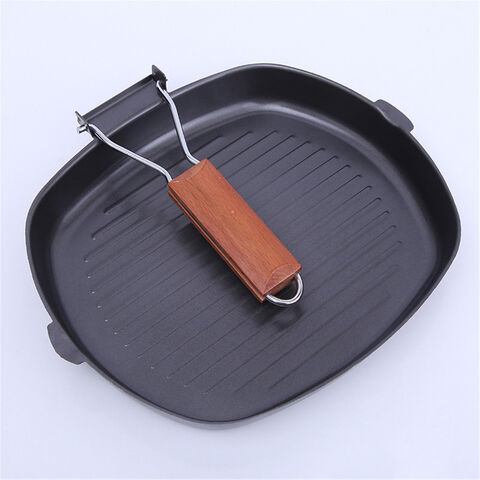 Metal Folding Induction Compatible Grill Pan-24*28CM