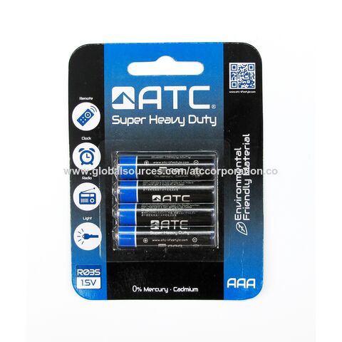 Buy Wholesale Hong Kong SAR Zinc Carbon Dry Cell Battery Aaa Battery ...