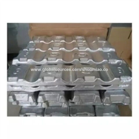 Buy Wholesale China Silver White Lead Zinc Aluminium Alloy Ingot Metal ...