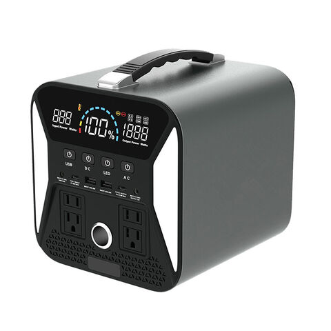 Estação de energia portátil AC DC 300W USB Power Bank para viagens, laptop, partida de carro for sale at factory direct price