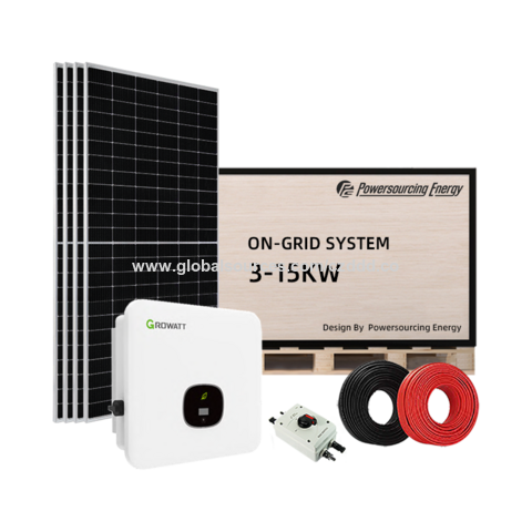 Buy Wholesale China Complete On-grid Solar System 10kw 12kw 15kw 20kw ...