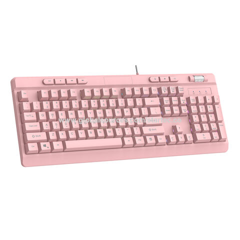 Buy Wholesale China Full Sized Rgb Keyboard With Volume Wheel & Rgb ...