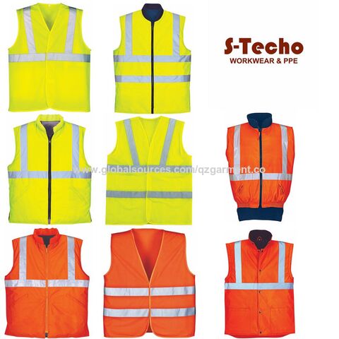 Buy Wholesale China Workwear Construction Reflective Safety Vest ...