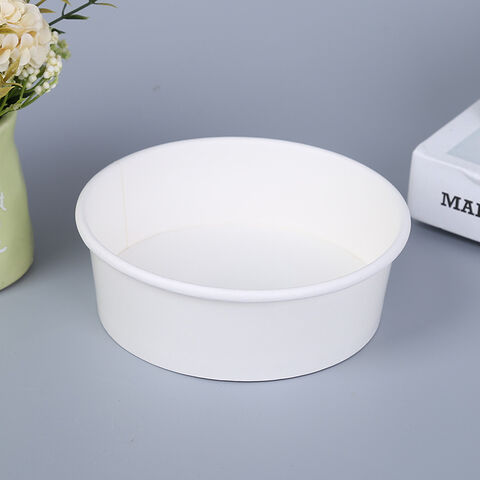 Buy Wholesale China Disposable Take Away Kraft Paper Salad Bowl With ...
