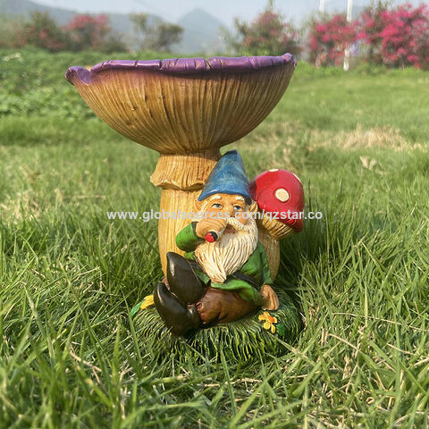 Garden Gnome Statue - Outdoor Lovely Bear Eating Garden Gnomes with newest Honey