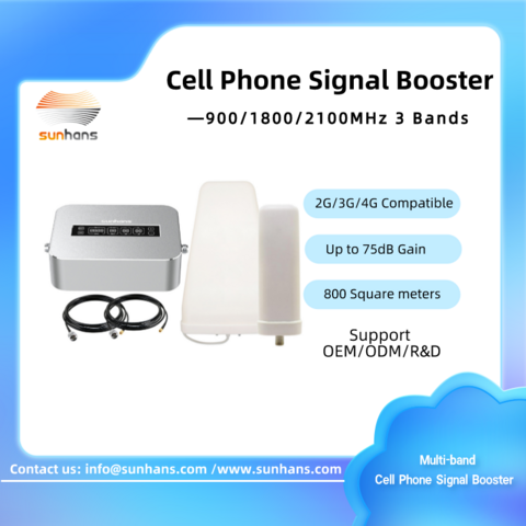 Multi Band Cell Comm Buy Wholesale China Signal Booster 2g 3g 4g Lte Sunhans 900/1800 ...