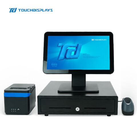 15.6 Inch 4gb Memory Pos Machine Kasa Fiskalna Ip64 Pos Terminal Pos ...