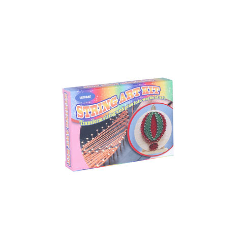 Pädagogisches Bastelprojekt für Kinder DIY Nadelkunst Spielzeug Fadengrafik Set for sale at factory direct price