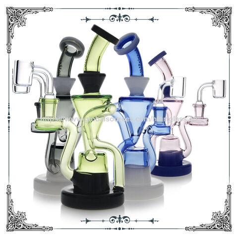 Buy Wholesale China Phoenixstar Glass Bong Recycler Oil Rig Smoking ...