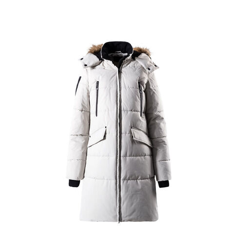 Buy Wholesale China Custom Warm Hooded Fur Lady Long Parka Coat Outwear Winter  Women Parkas Puffer Jacket & Women's Down Jacket at USD 248