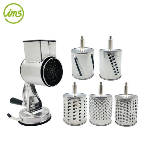 Multifunctional Stainless Steel Rotary Cheese Grater - China Rotary