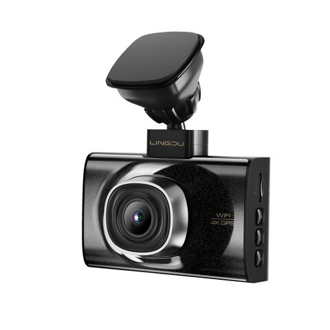 Dash Cam 4K 2160P WiFi 360° Panoramica Dash Cam,Doppia Dash Cam
