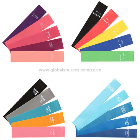 Color Steps Bands Buy Wholesale China Factory Resistance Bands Skin-friendly Natural ...