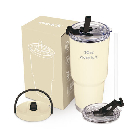 Buy Wholesale China 2 In 1 Double Wall Stainless Steel Vacuum Cup 30oz ...