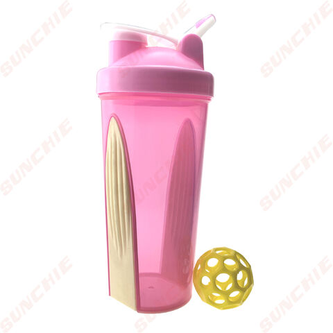 Buy Wholesale China 750ml 25oz Plastic Blender Shaker Bottle With