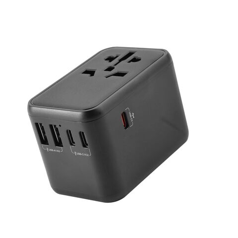 Buy Wholesale China Universal Travel Adapter, 65w Gan Travel Plug With ...