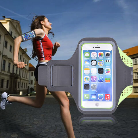 Universal running armband, sports armband with mobile phone holder for  running, fitness and gym