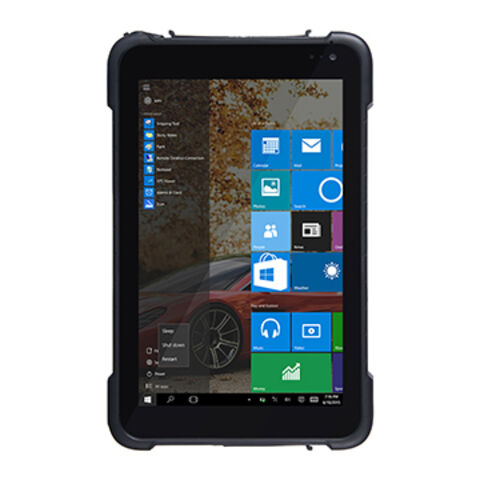 Nouvelle Tablette PC Durcie 8" ODM avec Lecteur d'Empreintes Digitales, Scanner RFID/UHF/Code-barres IP67 NFC 4G Données et Système d'Exploitation Windows 10